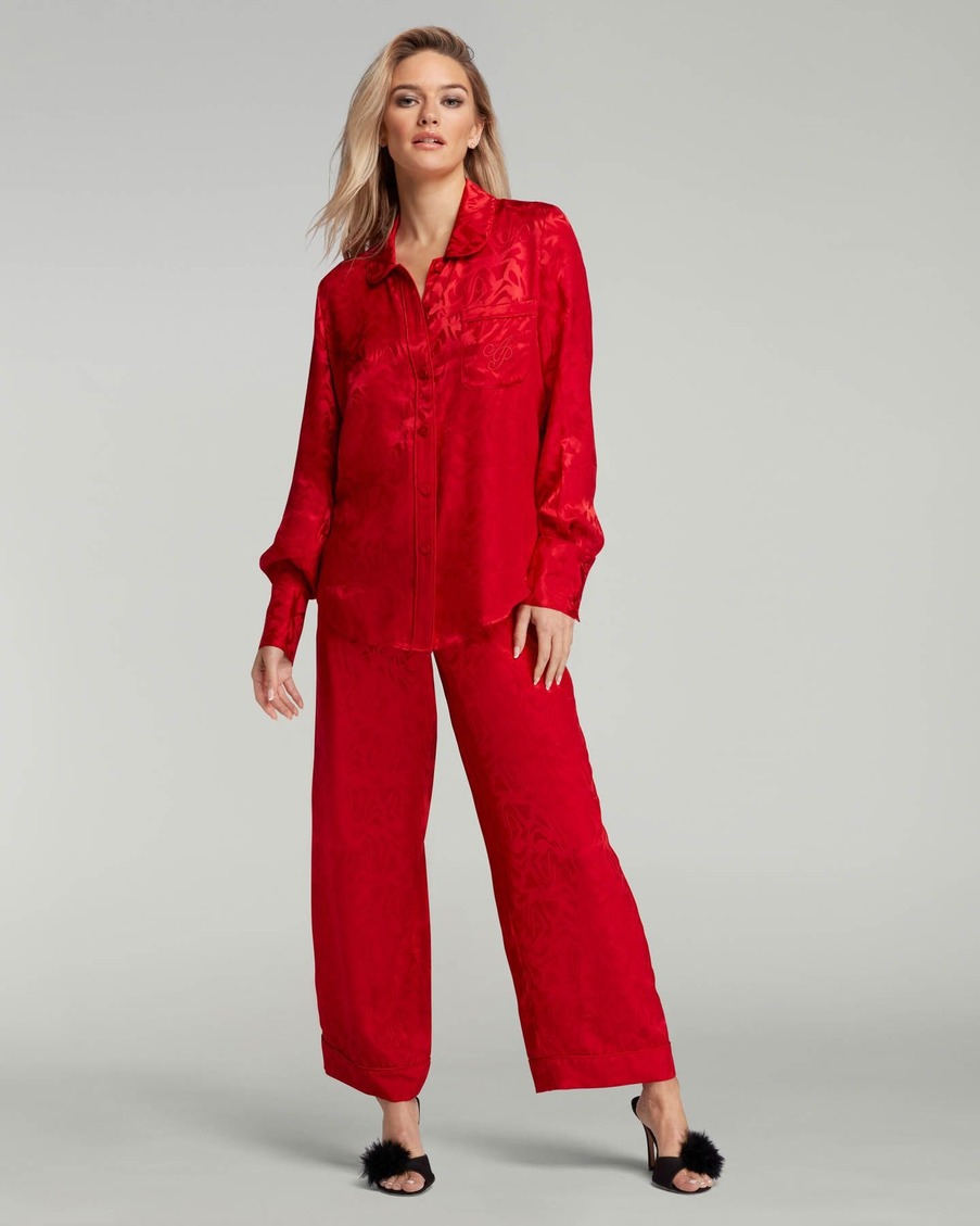 Красные брюки пижамы Kassidie