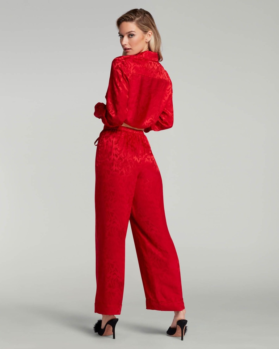 Красные брюки пижамы Kassidie