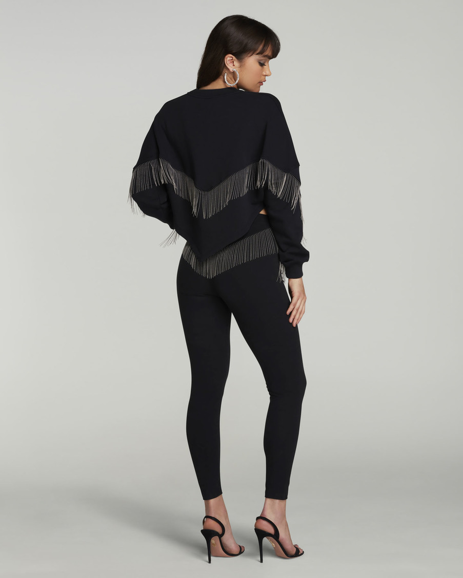 Черный свитшот Nadiah