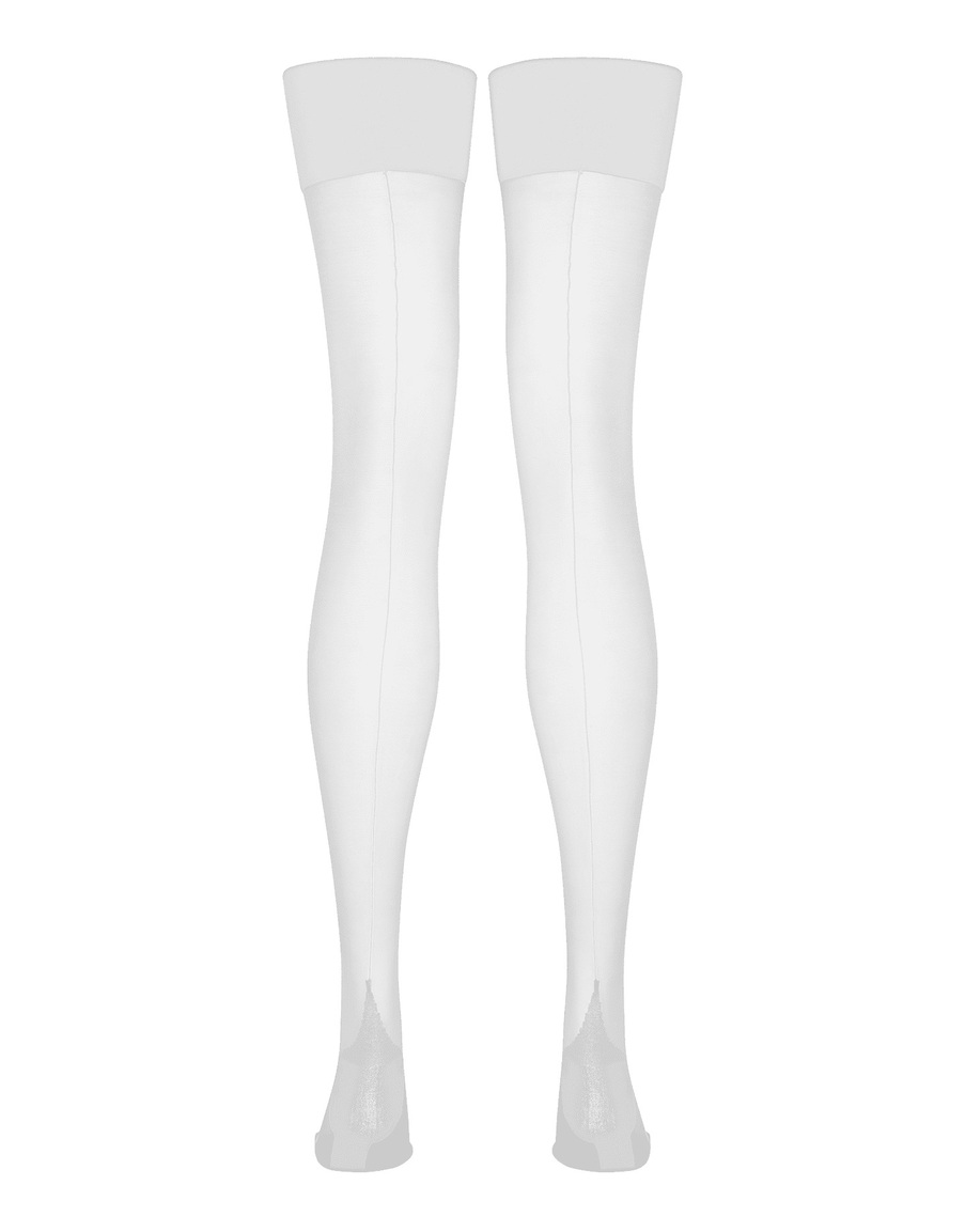 Белые чулки под пояс Amber Agent Provocateur – купить за 14 500 р.