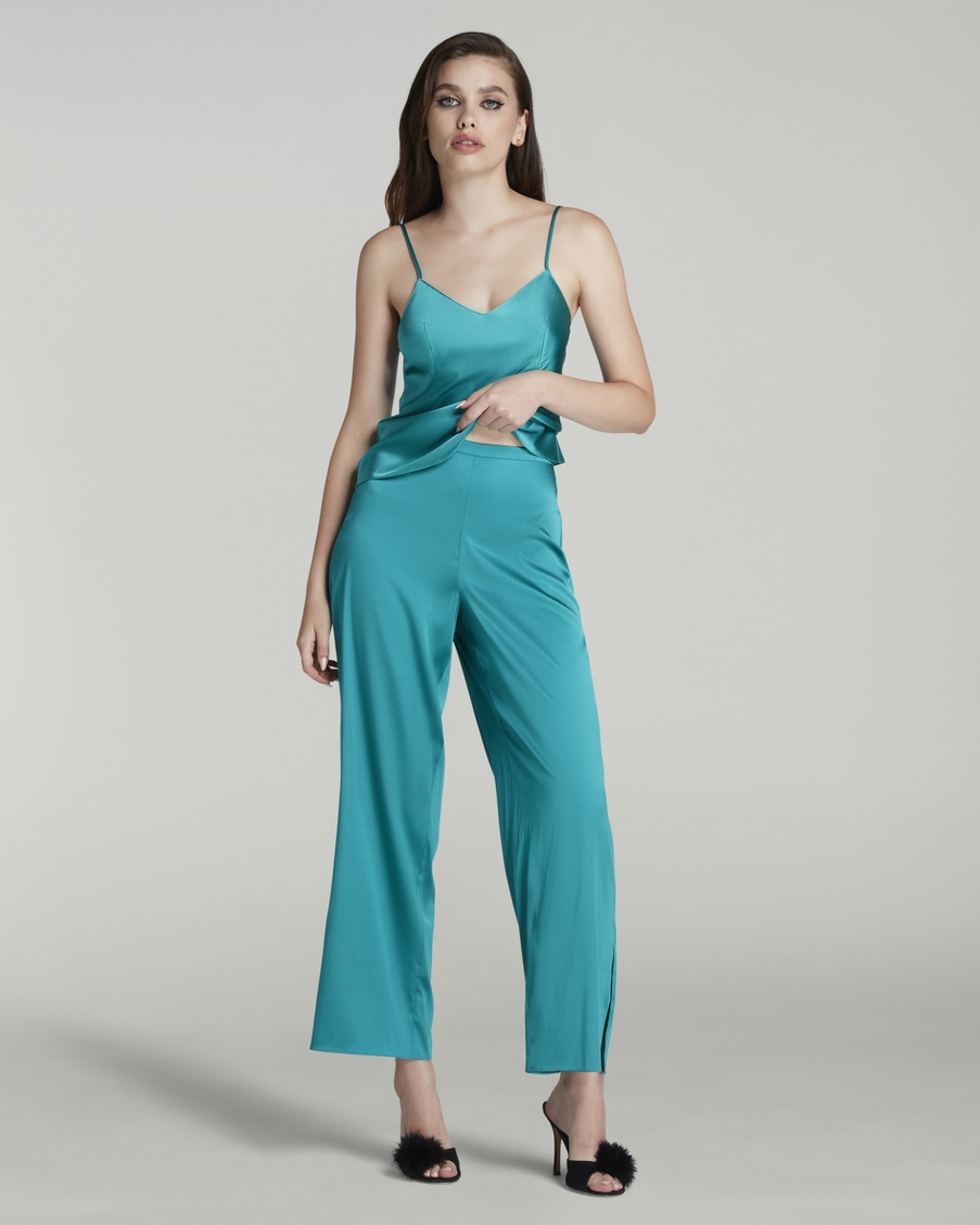 Голубые брюки пижамы Arlette