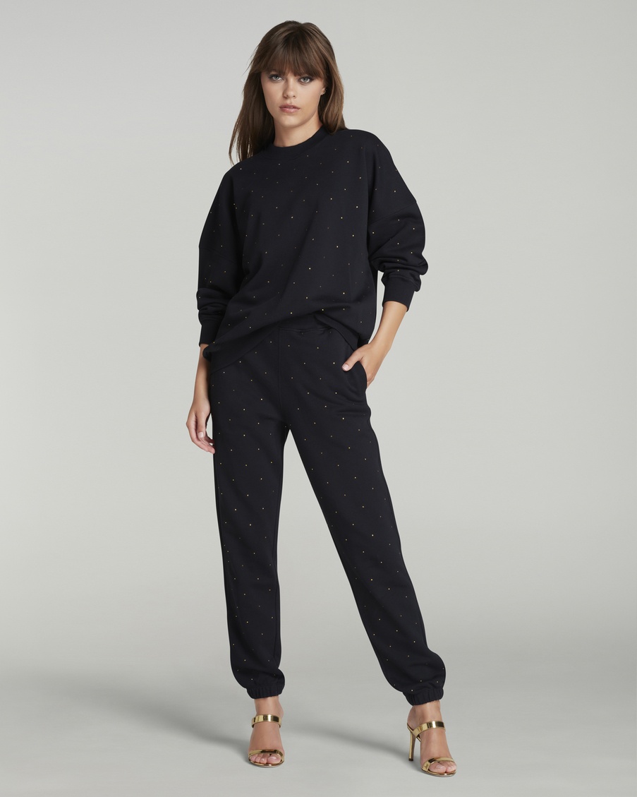 Черные джоггеры Rayley Stud