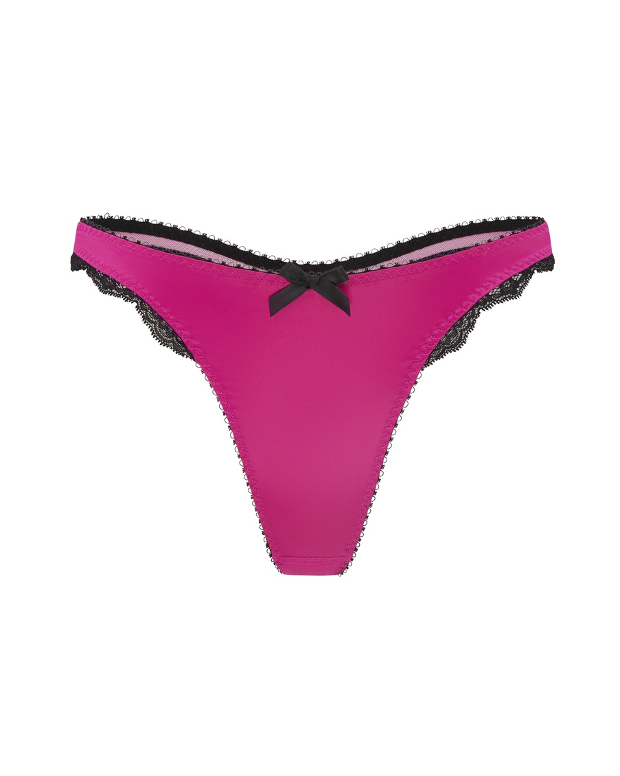 Трусы стринги цвета фуксия Sloane