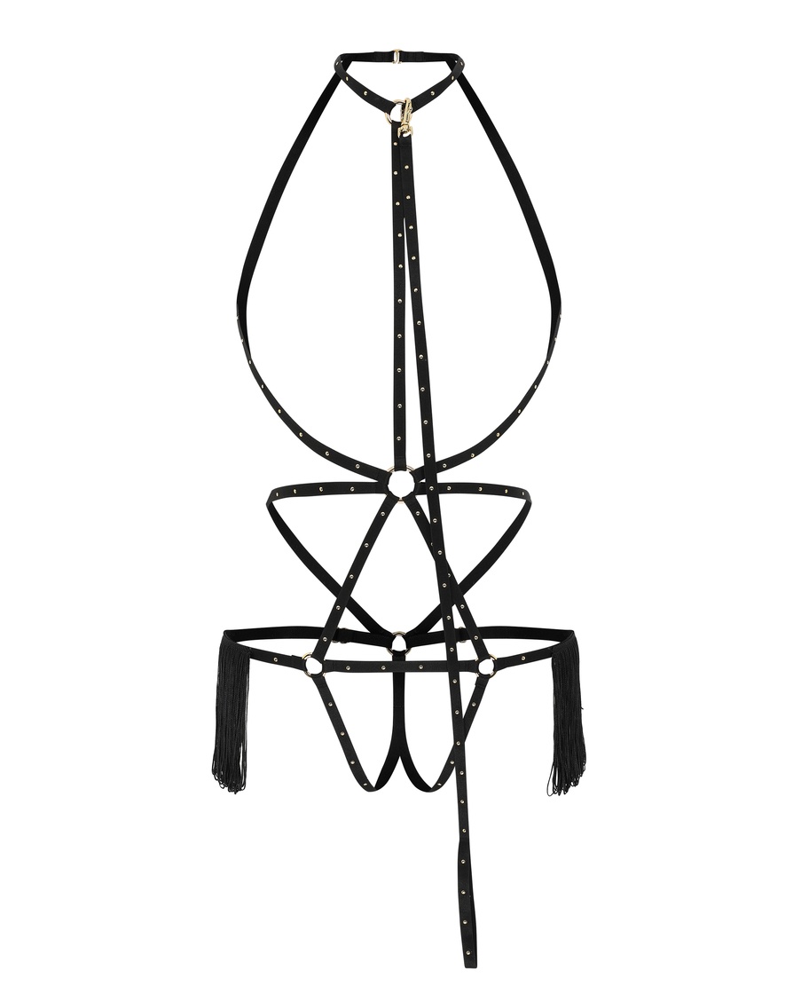 Черное боди Astoriah