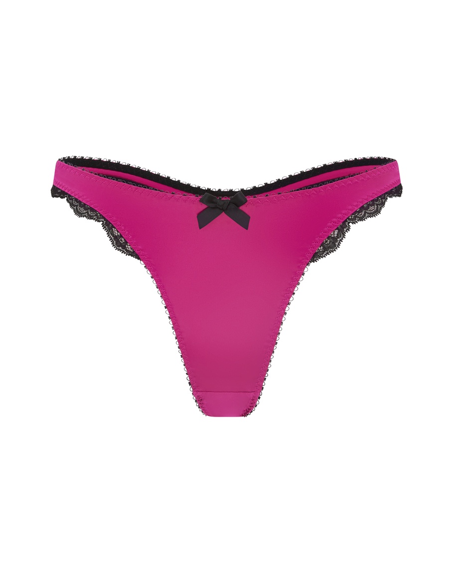 Трусы стринг цвета фуксия Sloane Agent Provocateur – нет в наличии