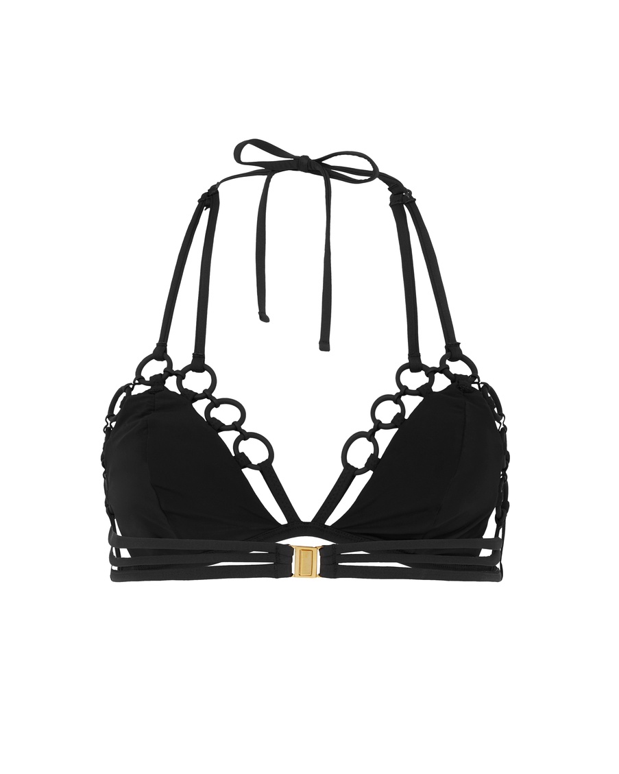 Черный топ купальника Ziki