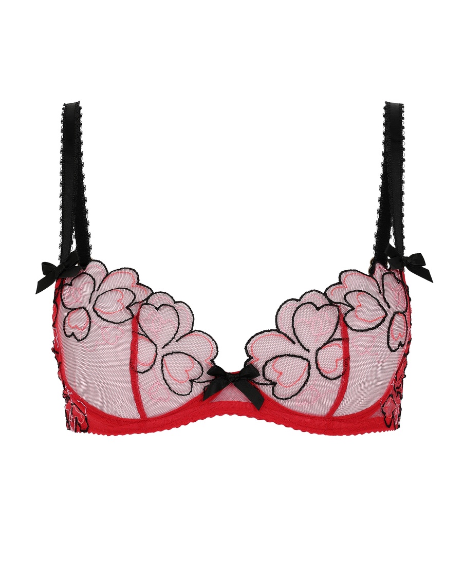 Красный бюстгальтер с мягкой чашкой Maysie