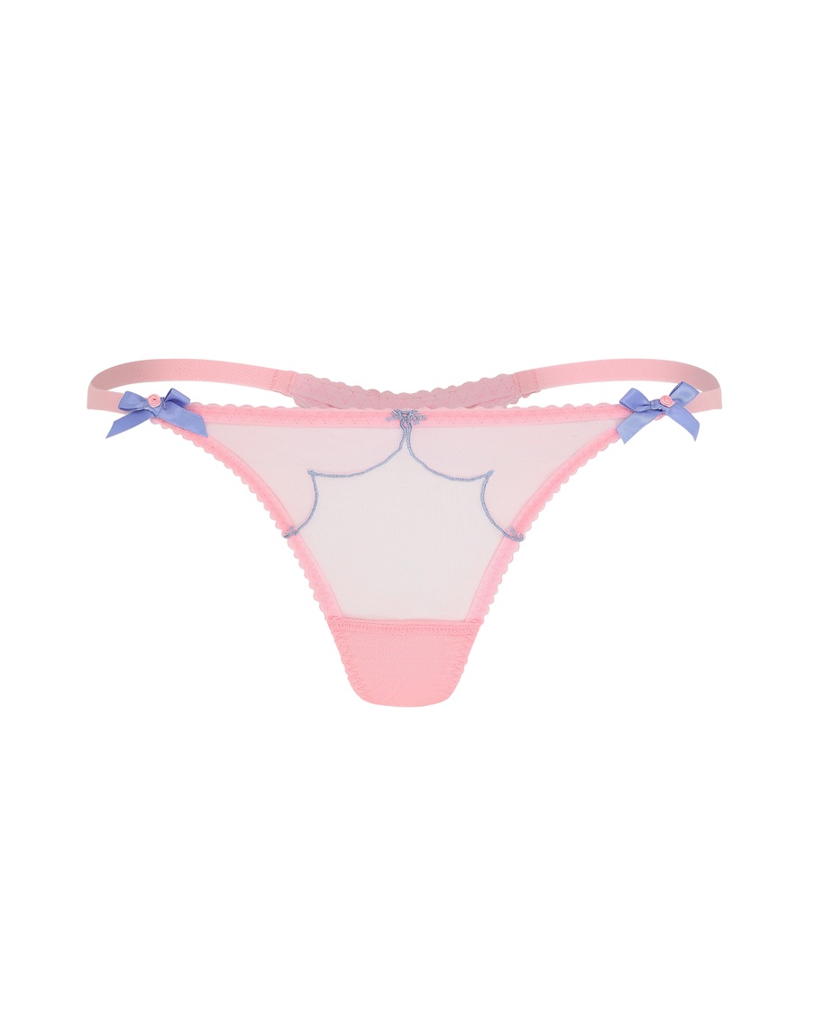 Бледно-розовые трусы стринги Lorna