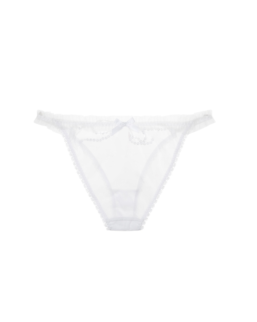Белые классические трусы Melle Agent Provocateur – купить за 11 500 р.