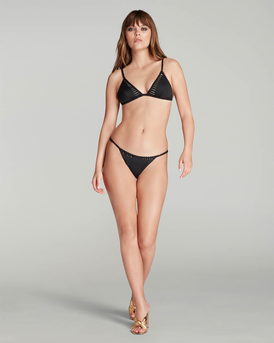 Черный топ купальника Sofi