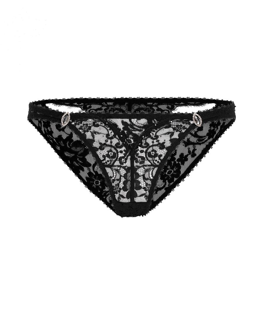 Черные классические трусы Jewlie