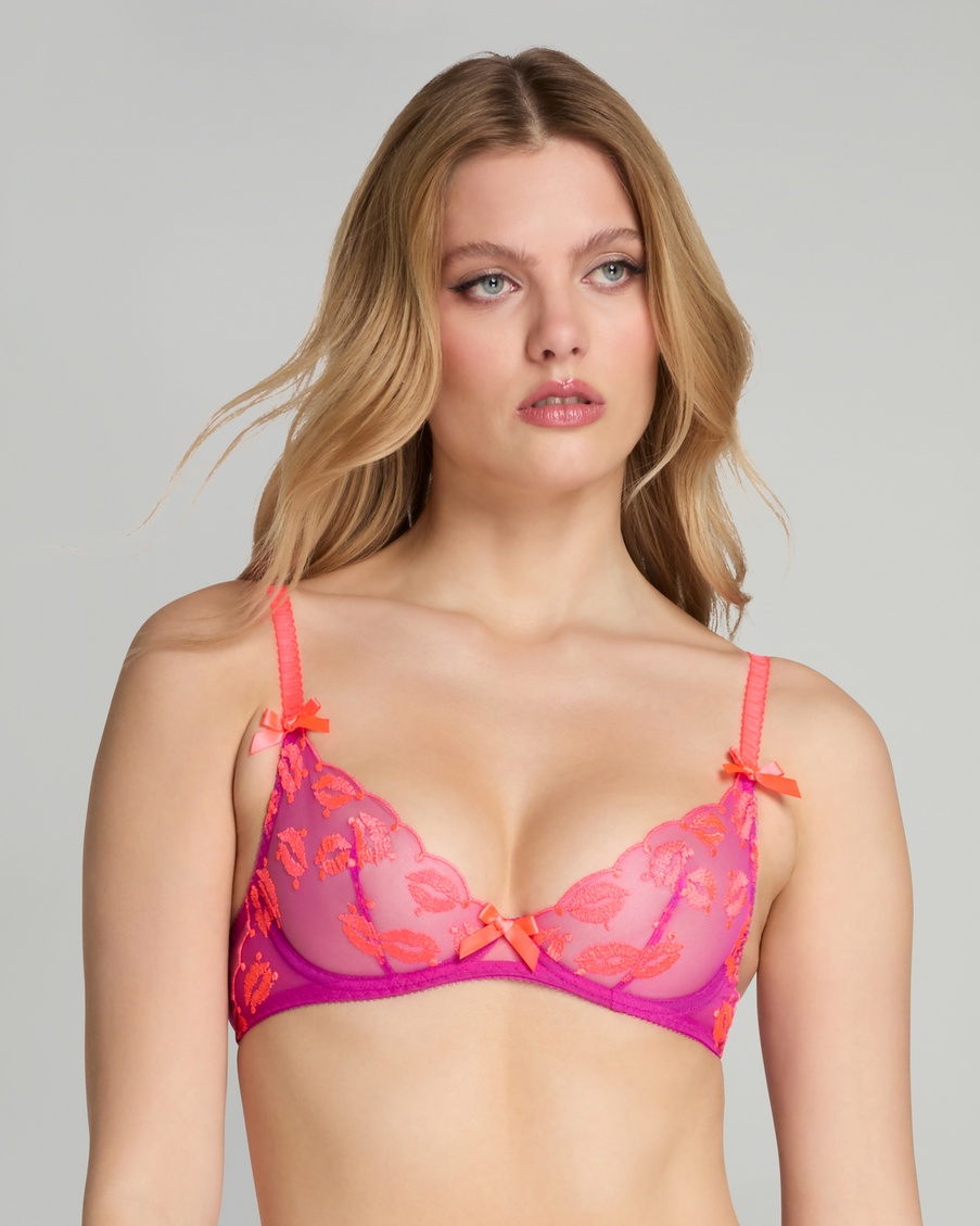 Пурпурный бюстгальтер с мягкой чашкой Ottiliee