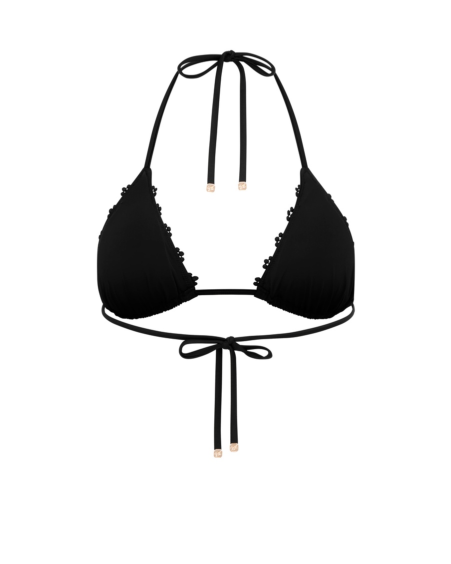 Черный топ купальника Maiya