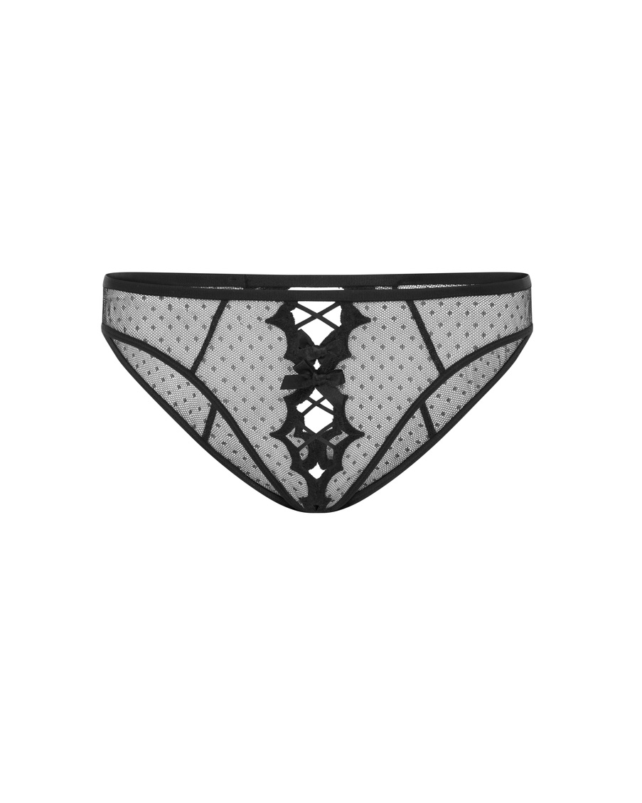 Черные французские трусы Katanah