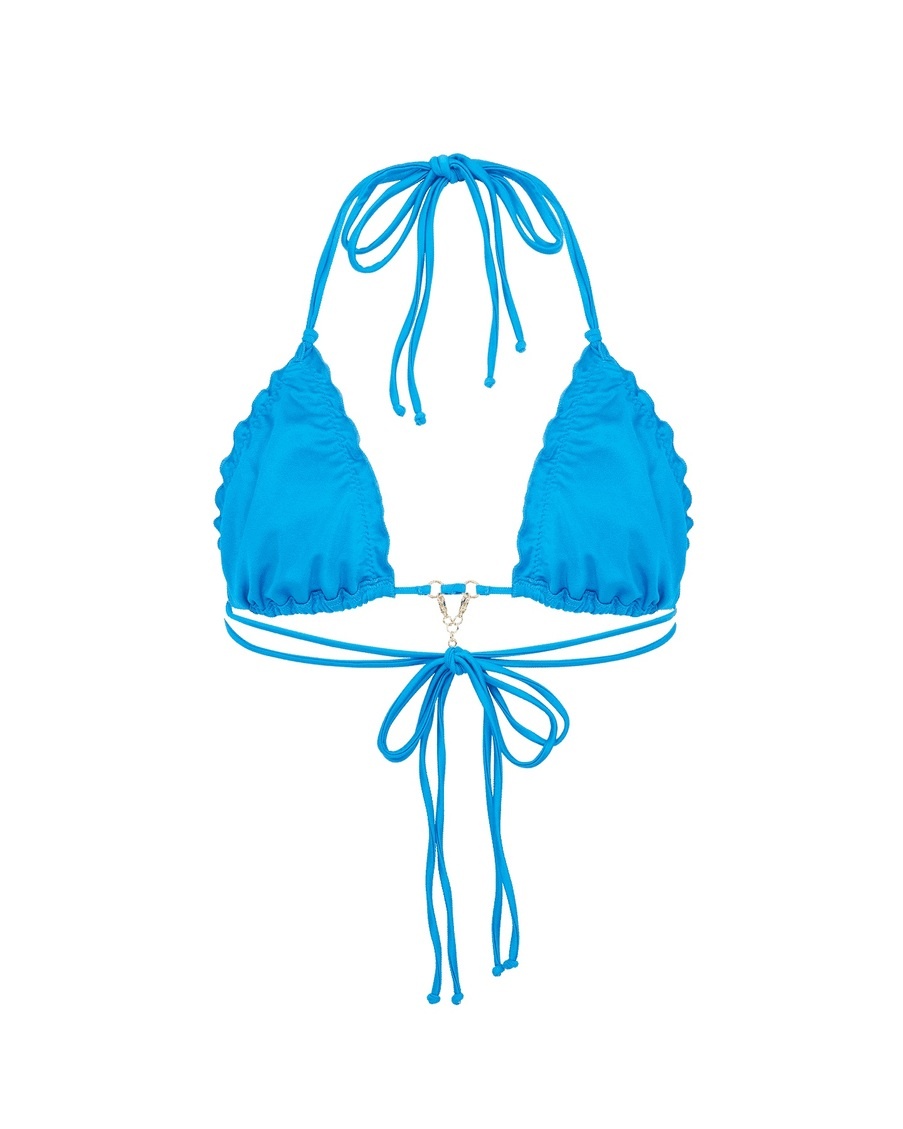 Синий топ купальника Berry