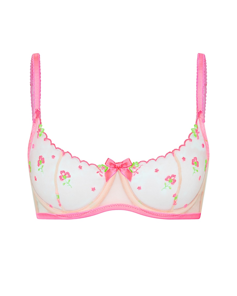 Розовый бюстгальтер с мягкой чашкой Willowe