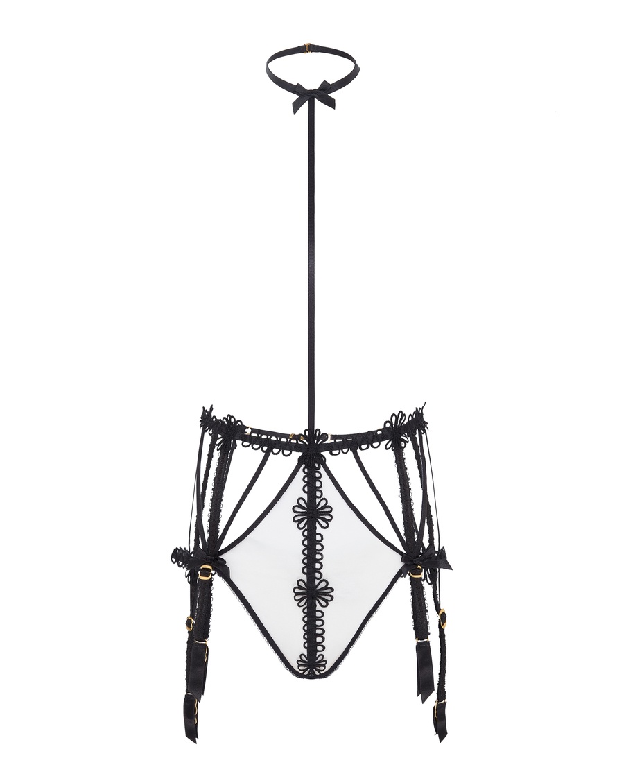 Черное боди Coletta