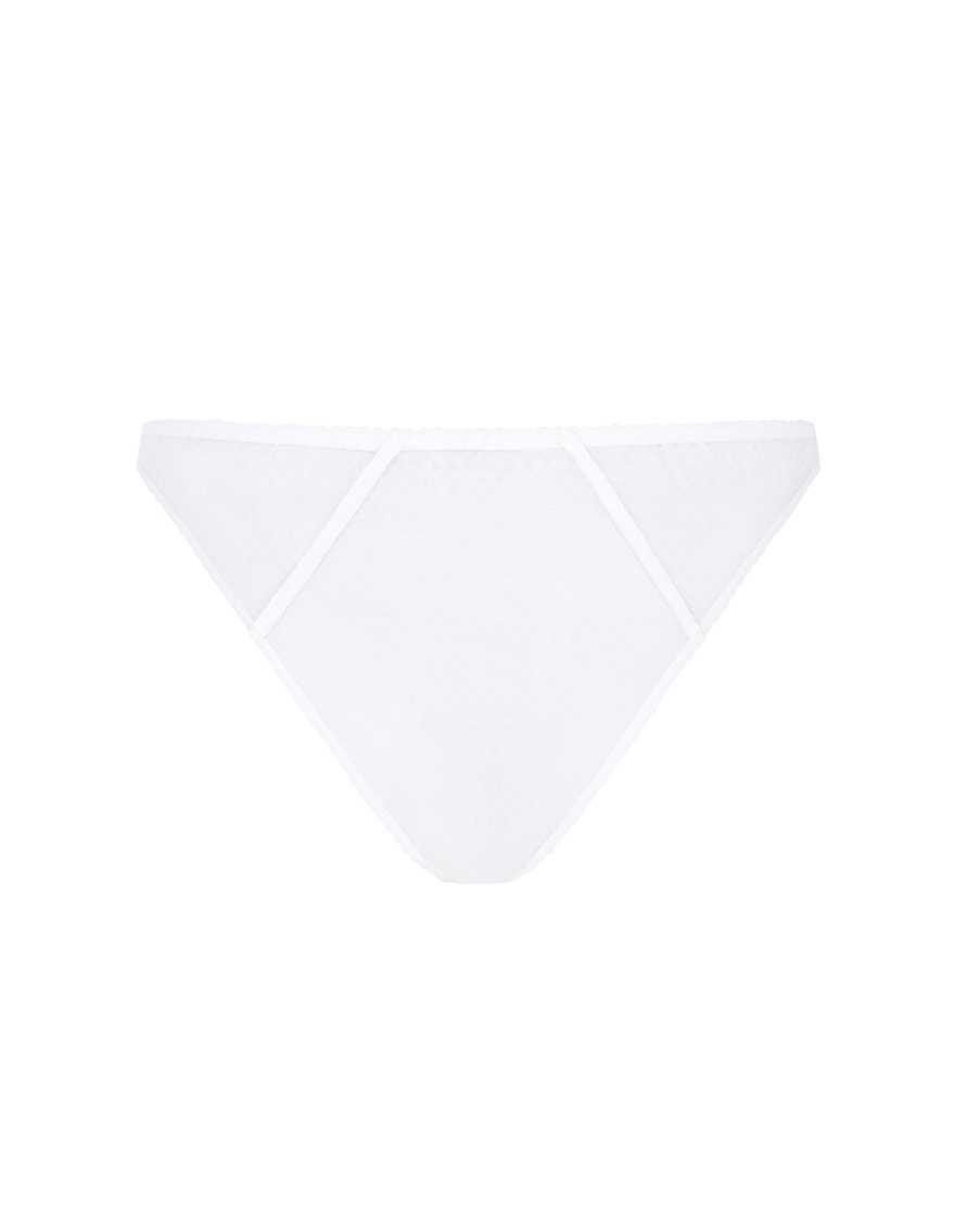 Белые классические трусы Rosia