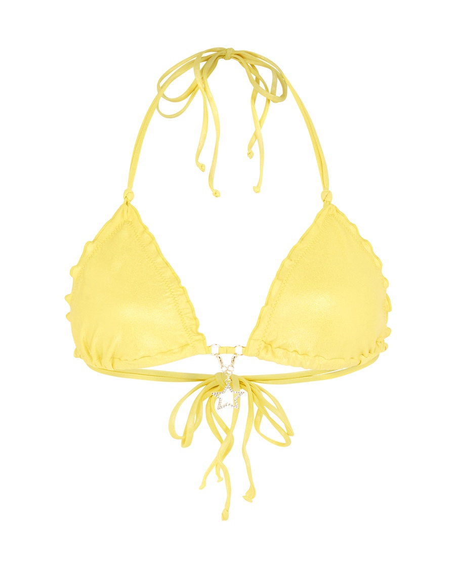 Желтый топ купальника Berry