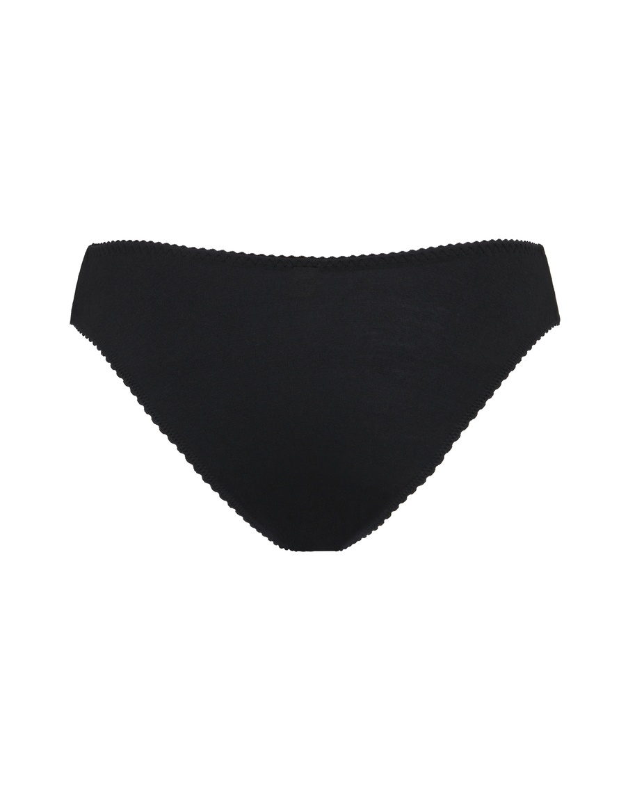 Черные классические трусы Horror