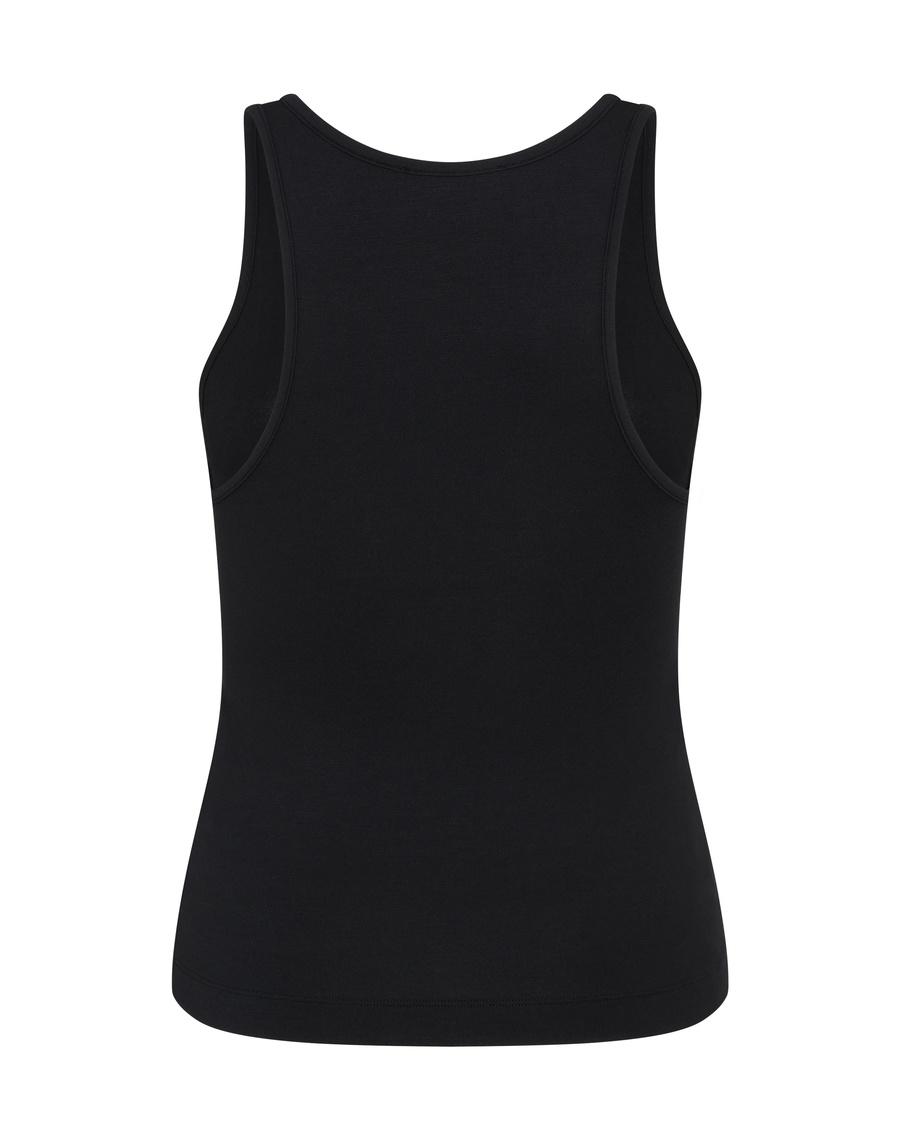 Черный топ Horror