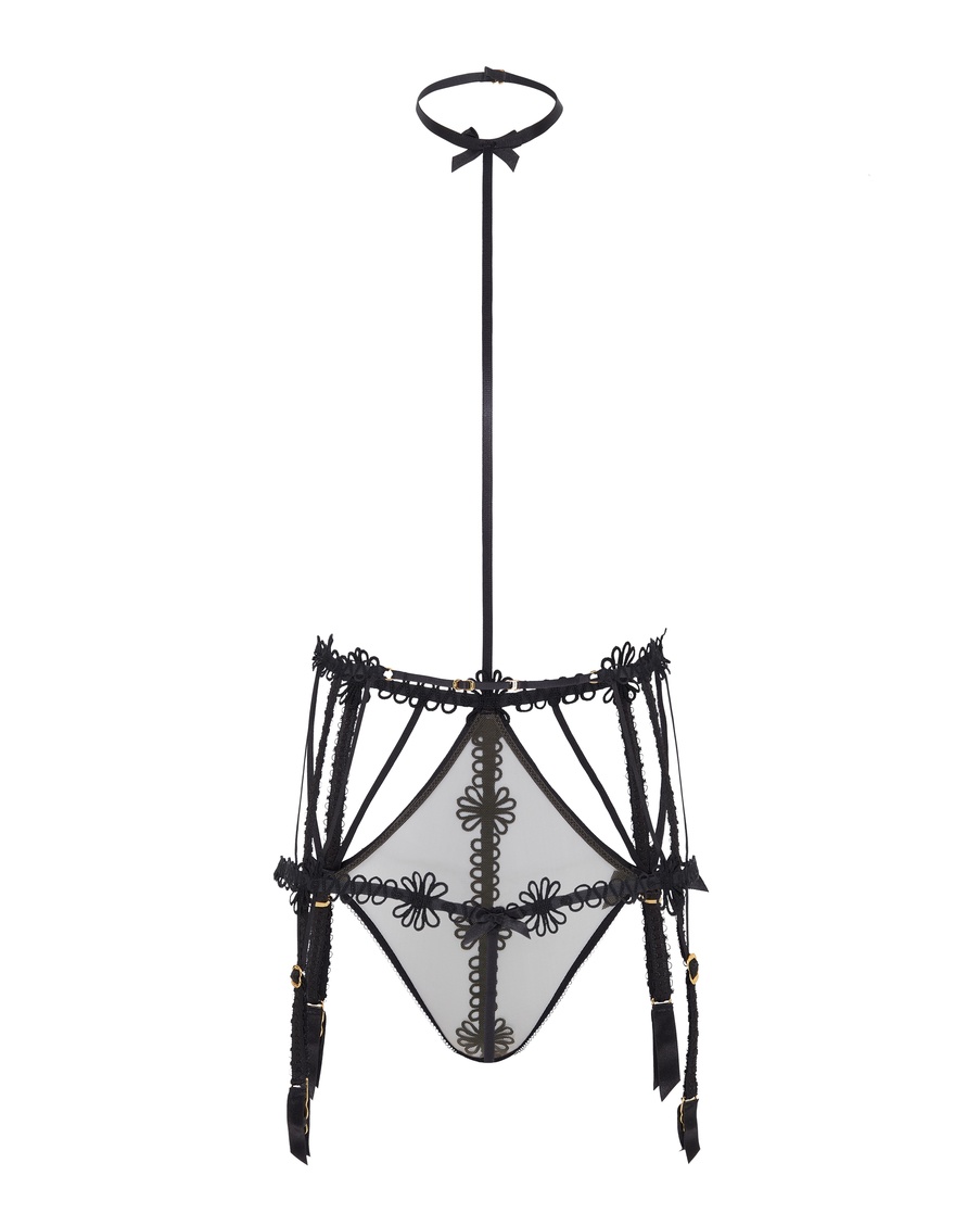 Черное боди Coletta