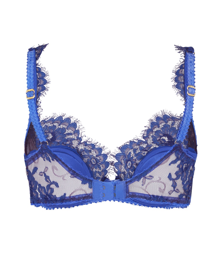 Синий бюстгальтер с мягкой чашкой Carline