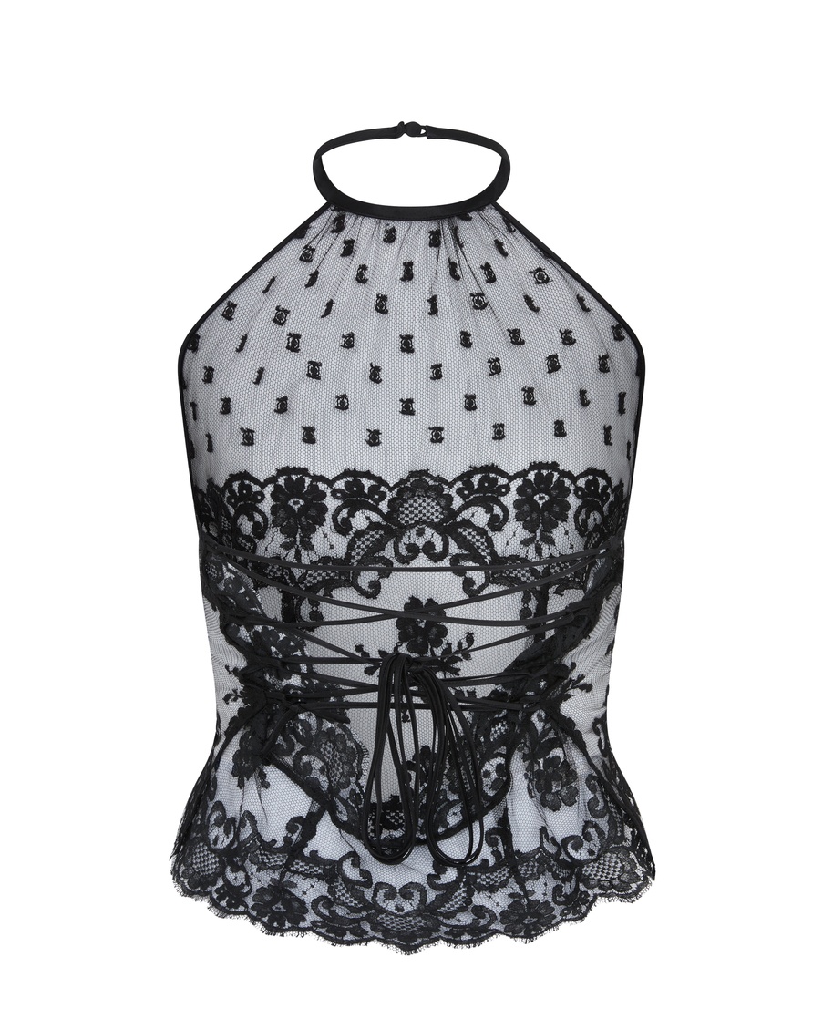 Черный топ Lovella