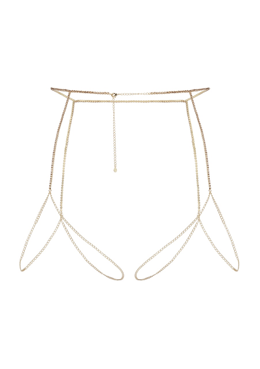 Золотистая цепочка на пояс Bougie