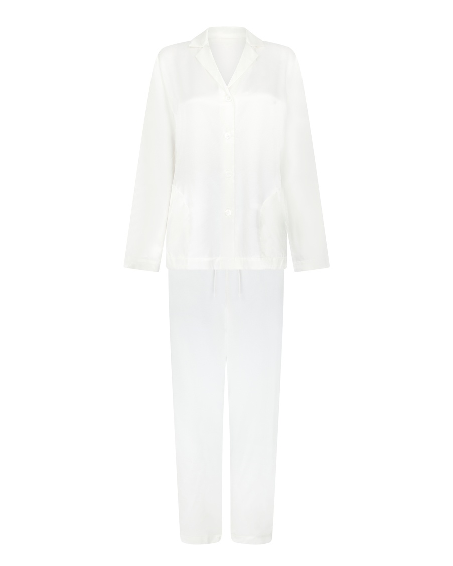 Пижама цвета слоновой кости Cecily