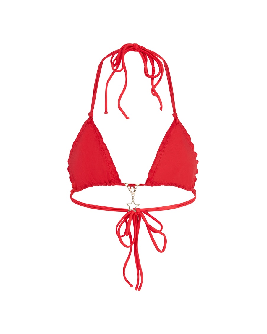 Красный топ купальника Berry