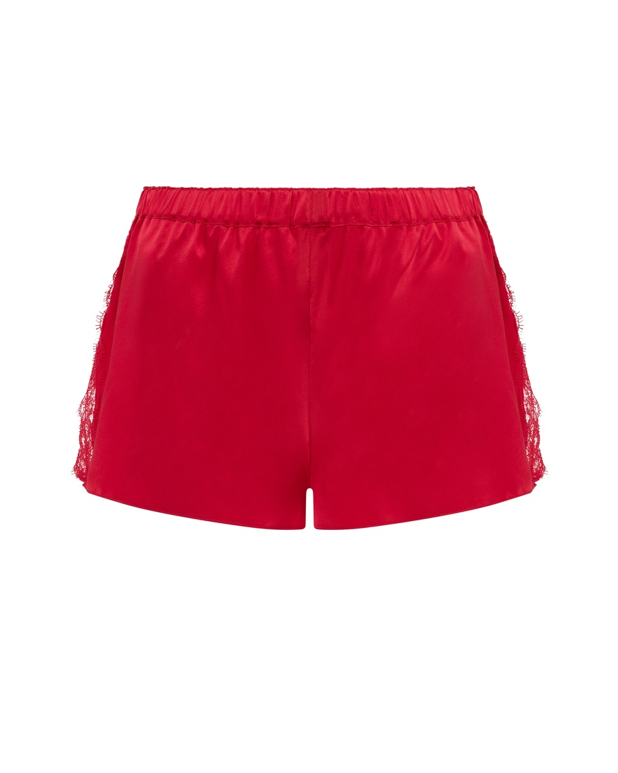 Красные шорты пижамы Gisele