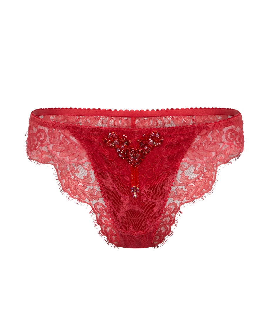 Красные классические трусы Graicelle