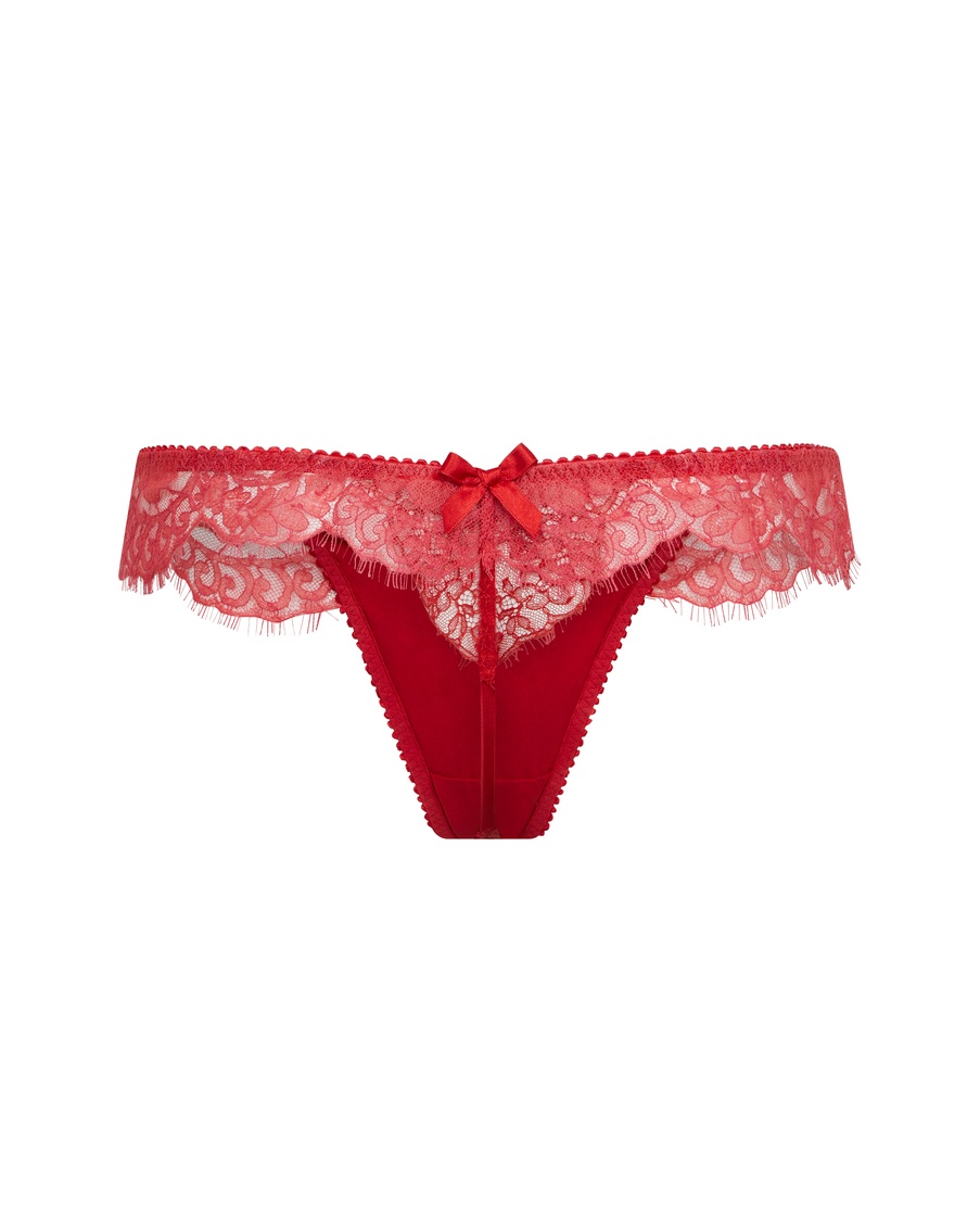 Красные трусы стринги Graicelle
