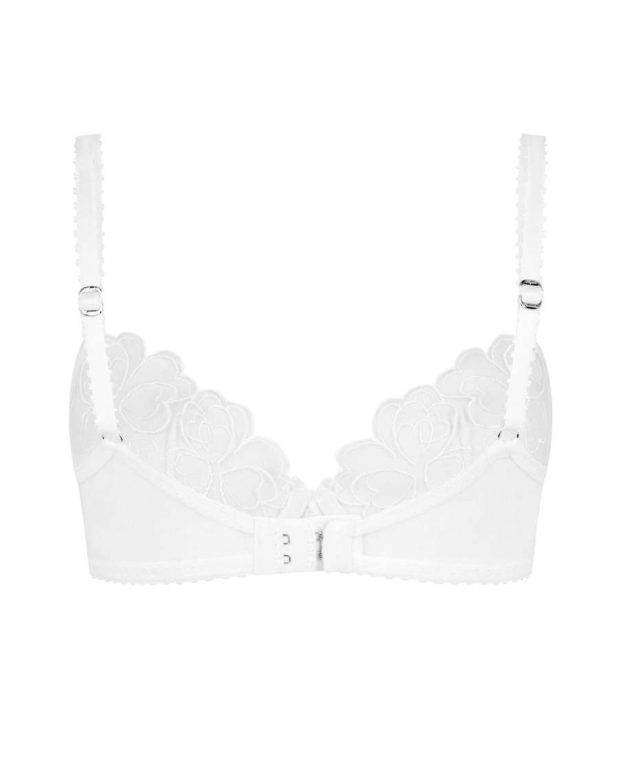 Белый бюстгальтер с мягкой чашкой Maysie