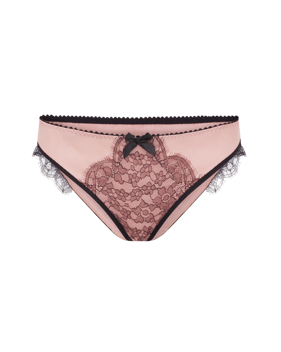 Бледно-розовые классические трусы Sammi