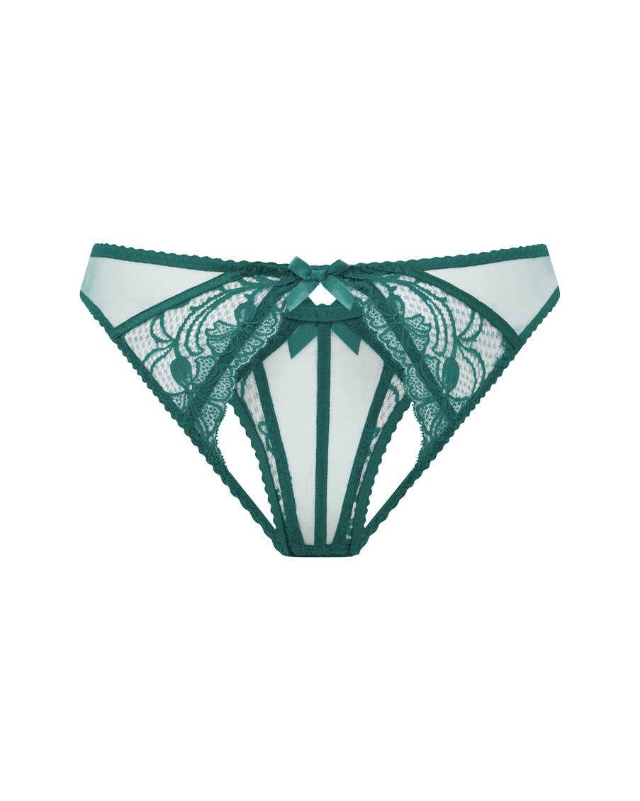Зеленые французские трусы Rozlyn