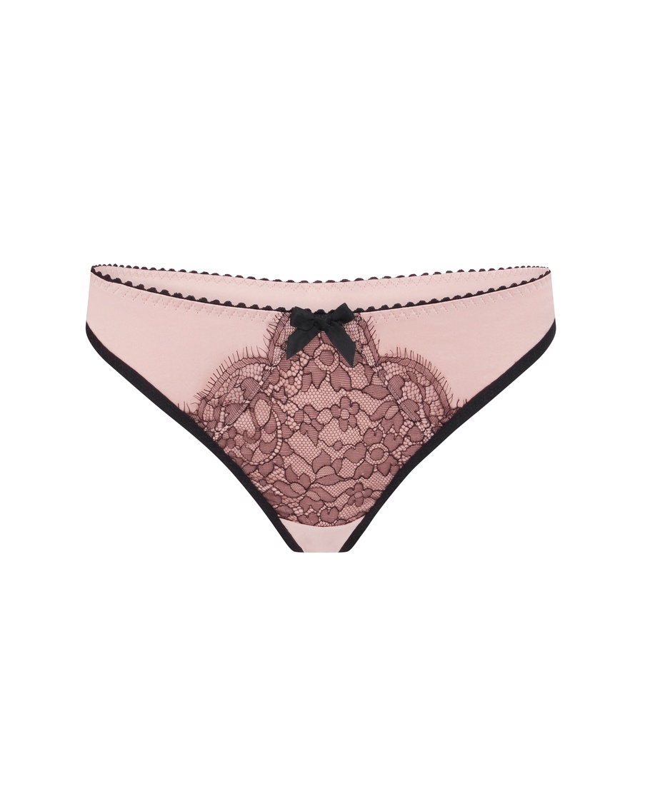 Бледно-розовые трусы стринги Sammi