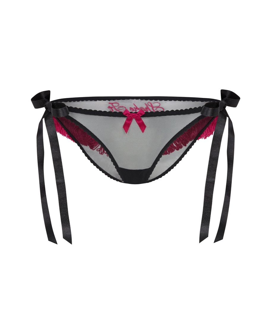 Черные трусы на завязках Shake Baby