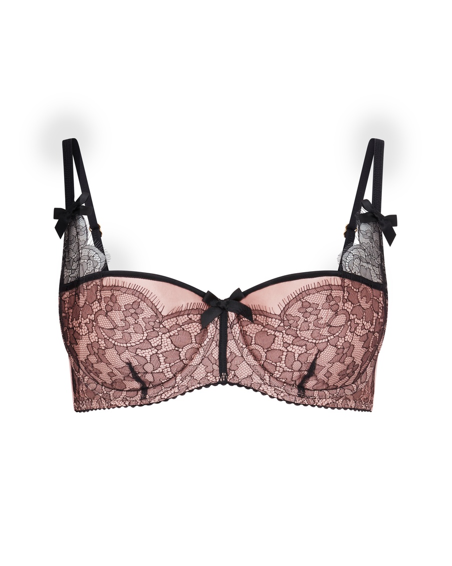 Бледно-розовый бюстгальтер балконет Sammi
