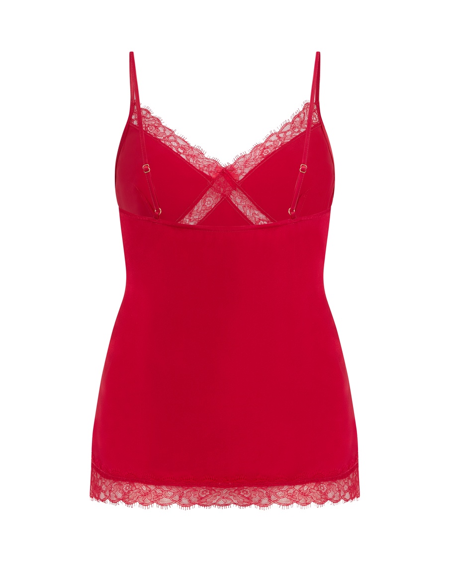 Красный топ пижамы Gisele