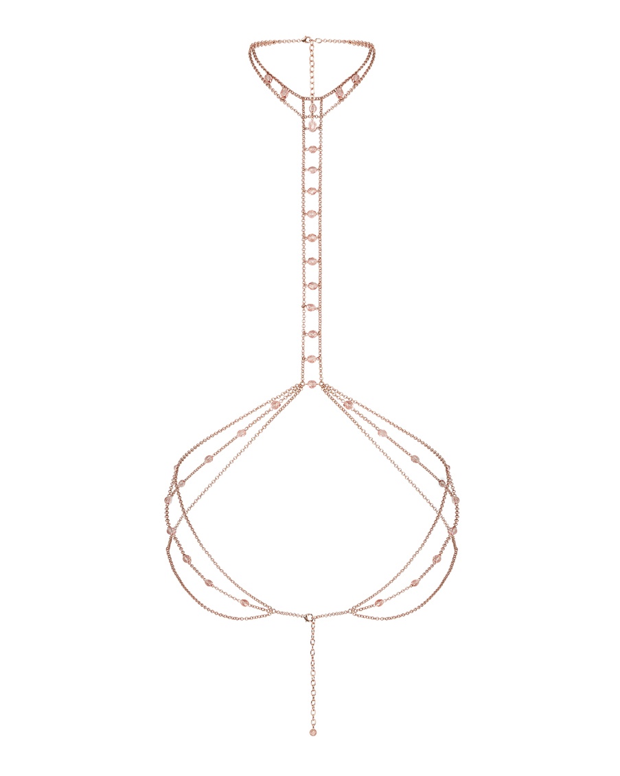 Цепочка для тела цвета розового золота Ronan