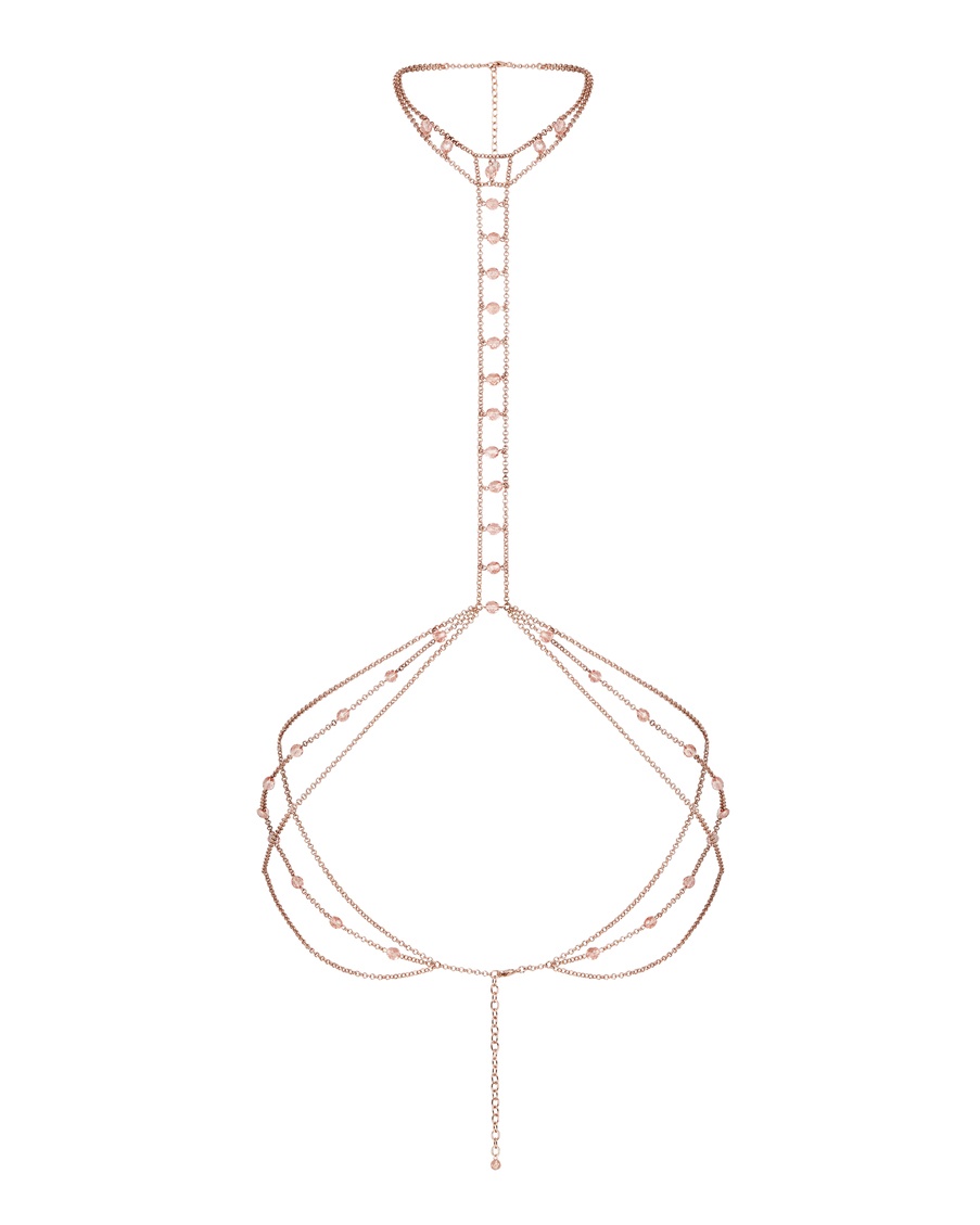 Цепочка для тела цвета розового золота Ronan