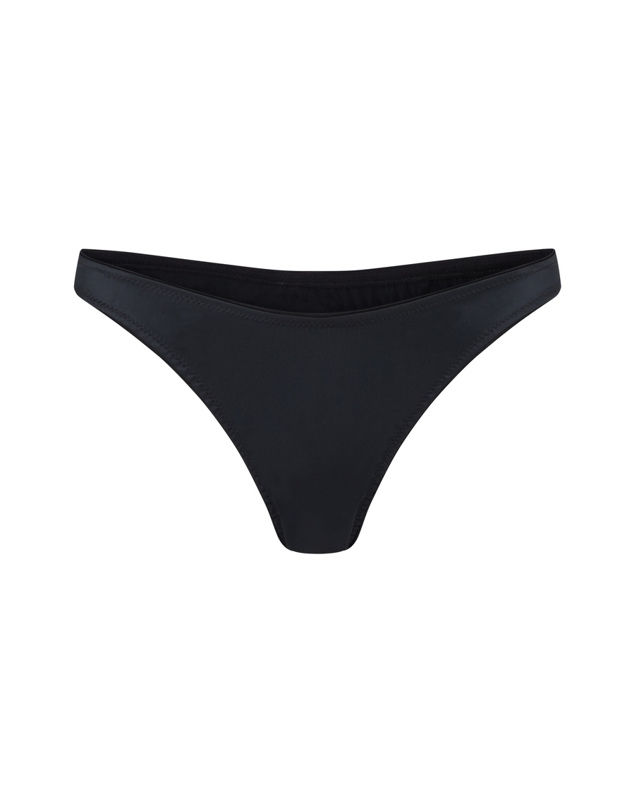 Черные трусы стринги Nikita