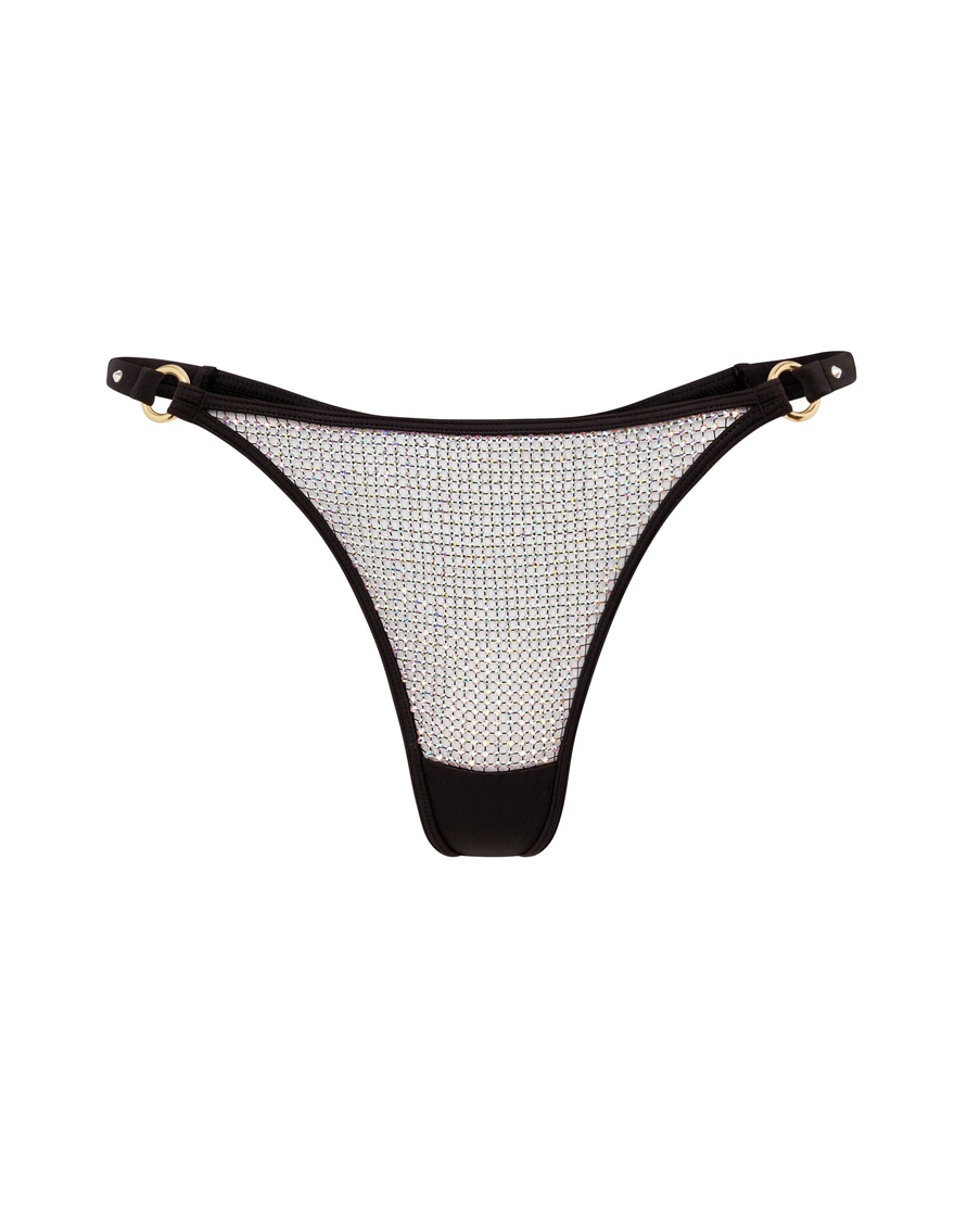 Черные трусы стринги Estellie