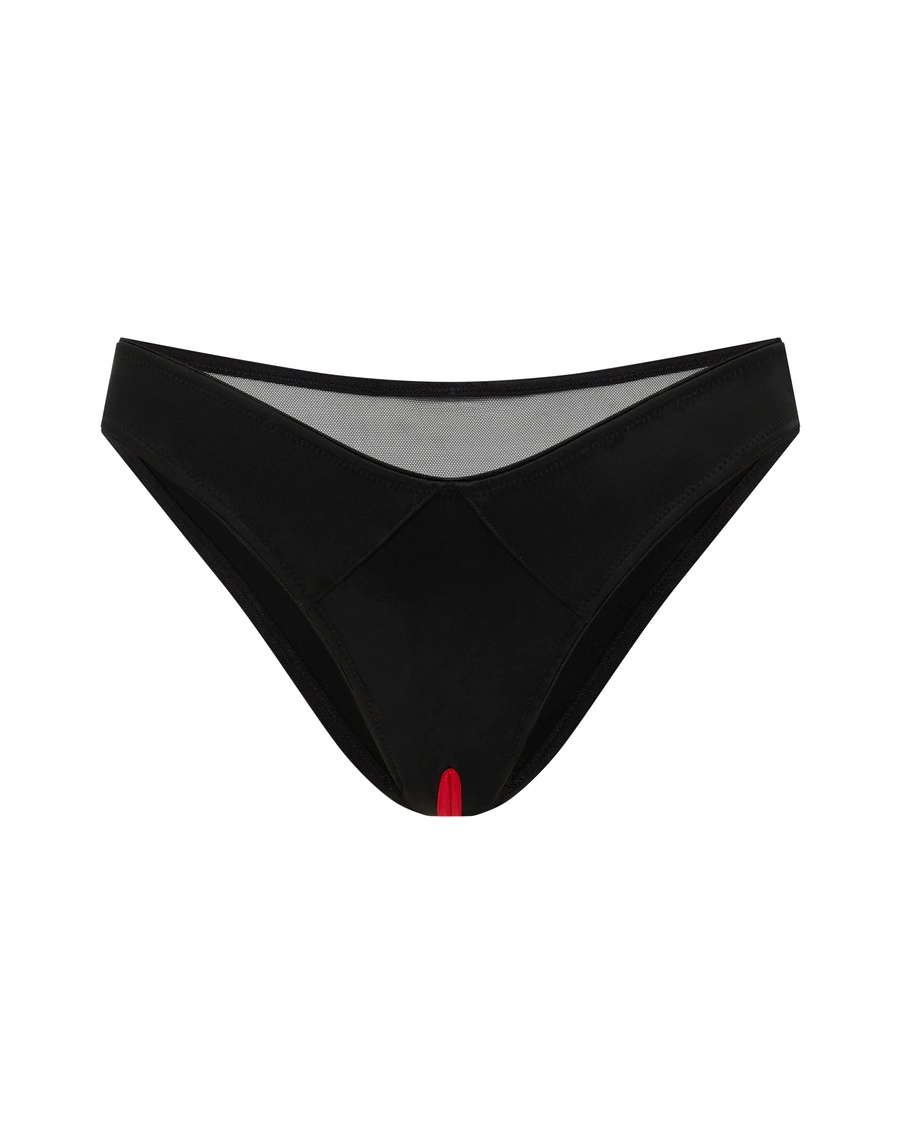 Черные французские трусы Nikita