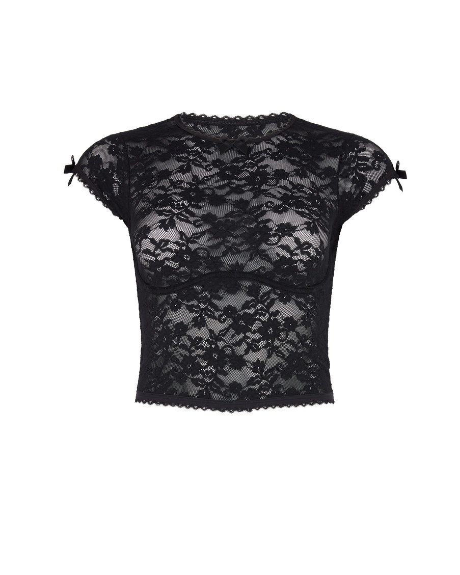 Черный топ Frankie