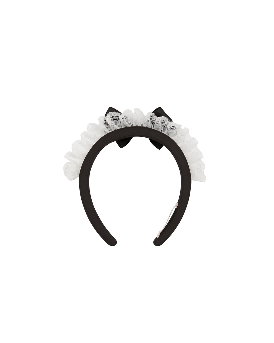 Черно-белый ободок Bonnie