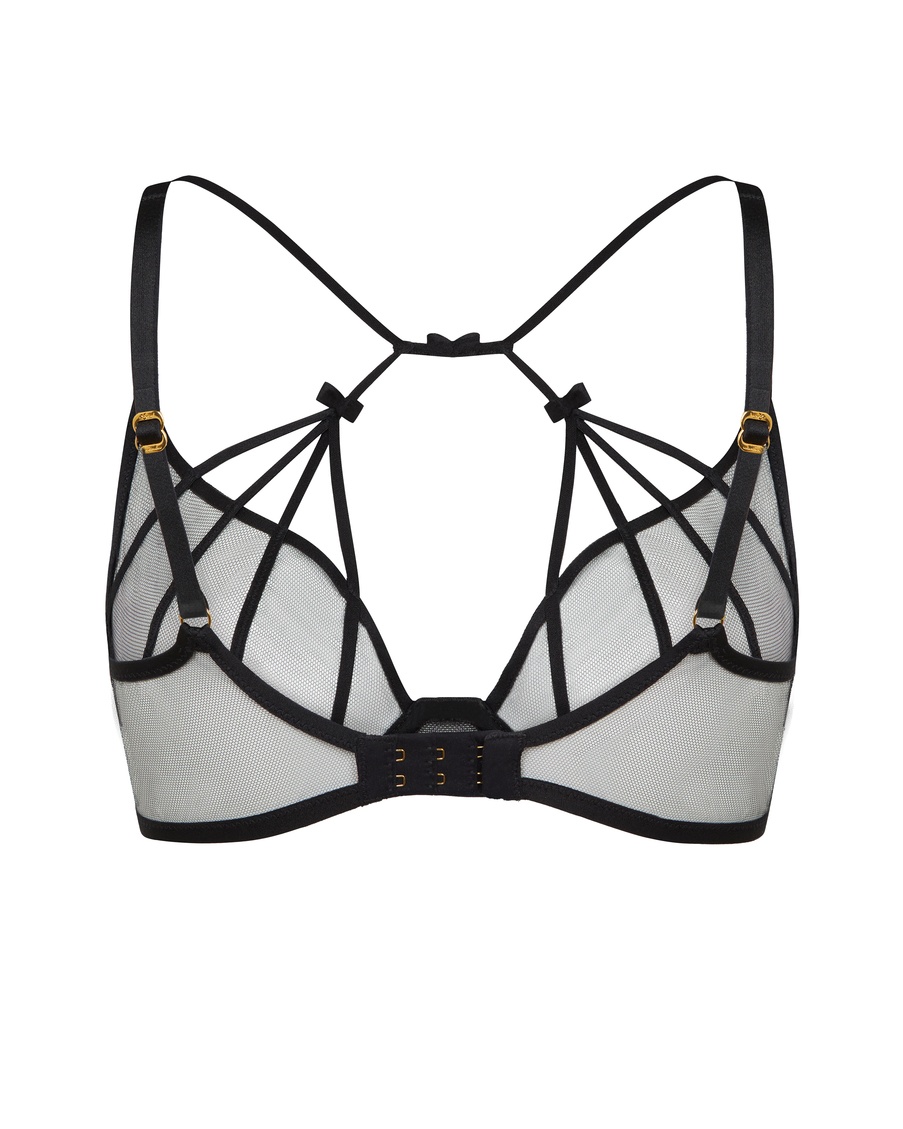 Черный бюстгальтер с мягкой чашкой Missi