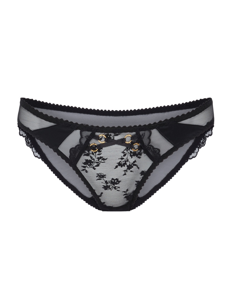 Черные классические трусы Daphnie